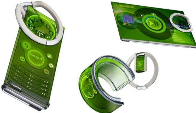 Snímek mobilního telefonu Nokia Morph