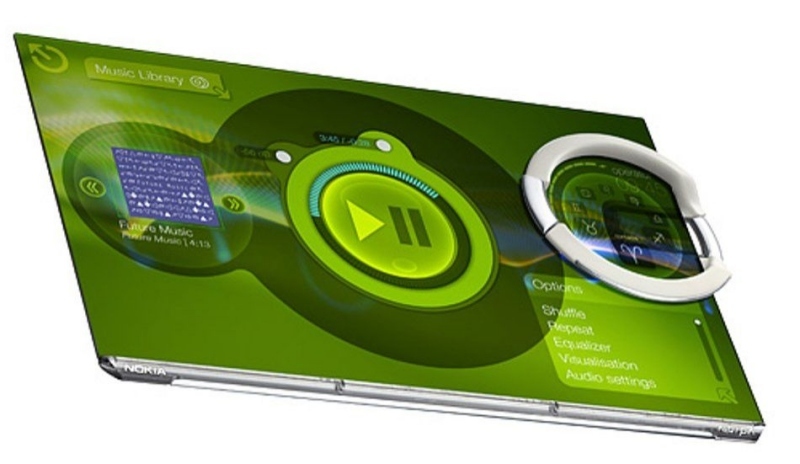 Koncept mobilního telefonu Nokia Morph