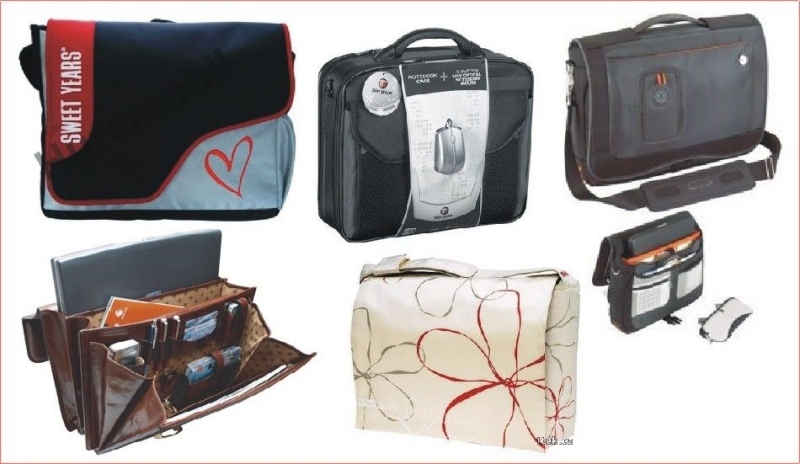 Fotografie zobrazující tašky na notebooky