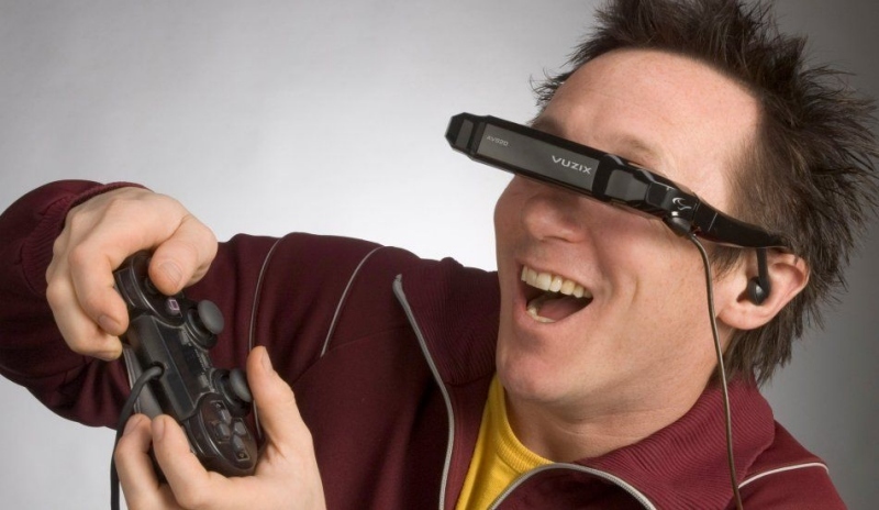 Fotografie zobrazující videobrýle