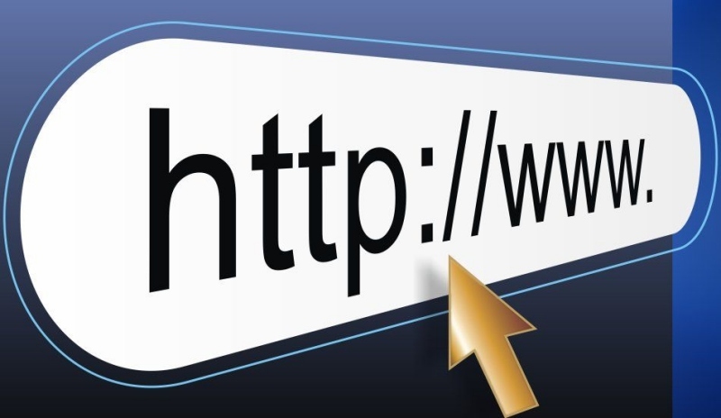 Snímek zobrazující internetovou adresu