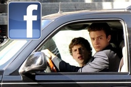 Justin Timberlake a Jesse Eisenberg ve filmu Život online