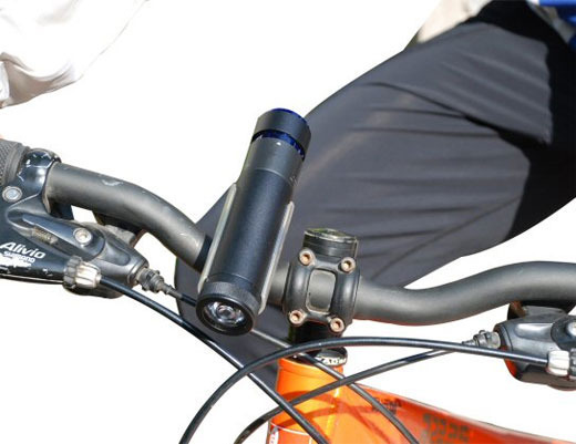 MP3 přehrávač na kolo