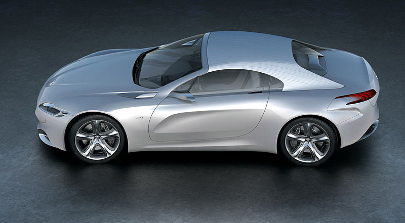 Pohled na vůz Peugeot SR1