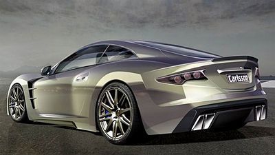 Zadní část automobilu Carlsson C25