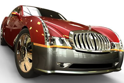 Pohled na automobil Dimora Natalia