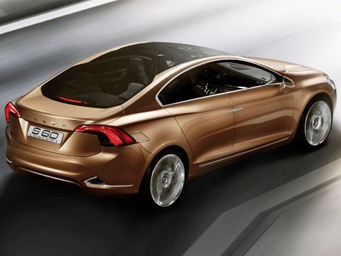 Pohled na vůz Volvo S60