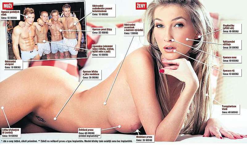 Obrázek nahé blondýny