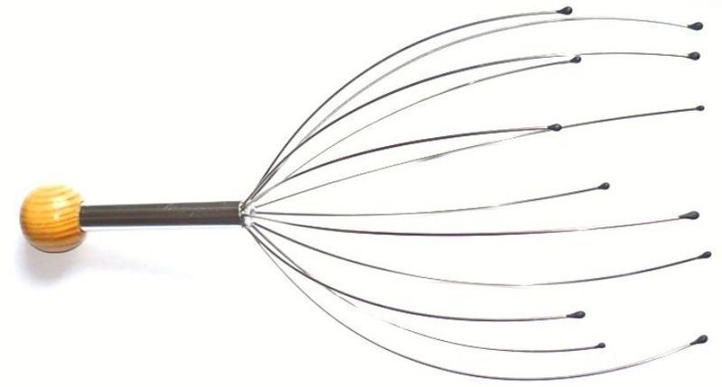 Masážní drbátko hlavy