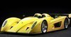 Sportovní auto žluté barvy
