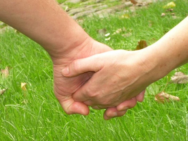 držení rukou