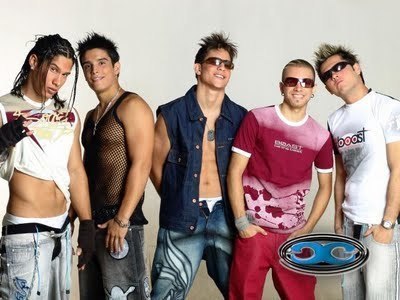 Fotografie chlapecké hudební skupiny