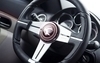 Snímek volantu vozu Spirra S