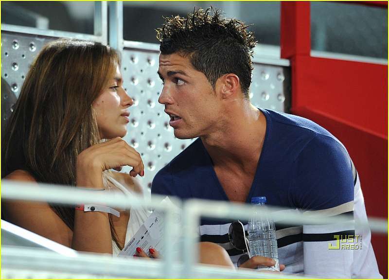 Christiano Ronaldo a Irina Shayk