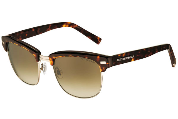 hnědé sluneční brýle