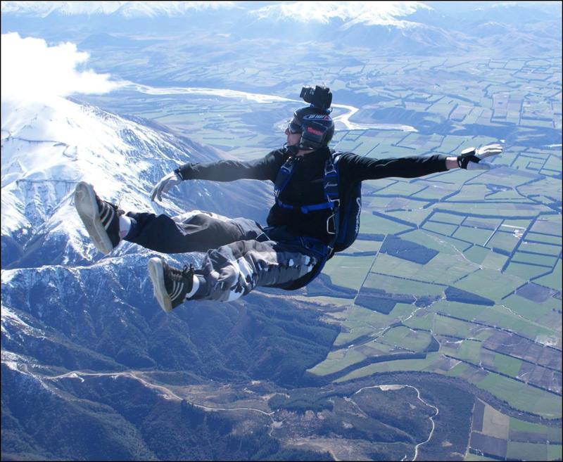 skydiving