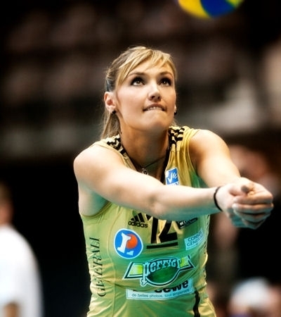 Obrázek hráčky volejbalu