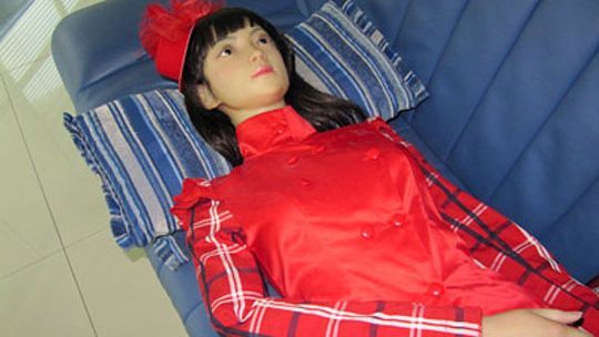 Fotografie zobrazující ženského robota