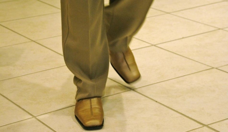 Fotografie mužské obuvi