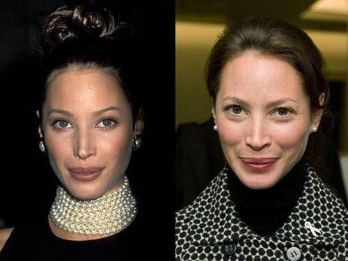 Christy Turlington před lety a dnes