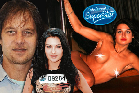 Porotce v SuperStar Pavol Habera a striptérka Jana Kadeřávková